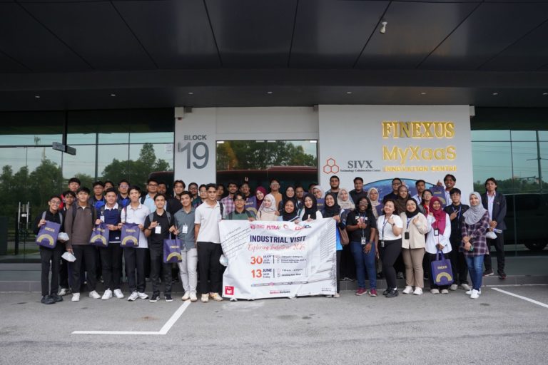 Universiti Putra Malaysia (UPM) students' visit to the MyXaaS Innovation Centre in Cyberjaya